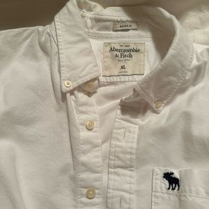 Abercrombie muscle button up